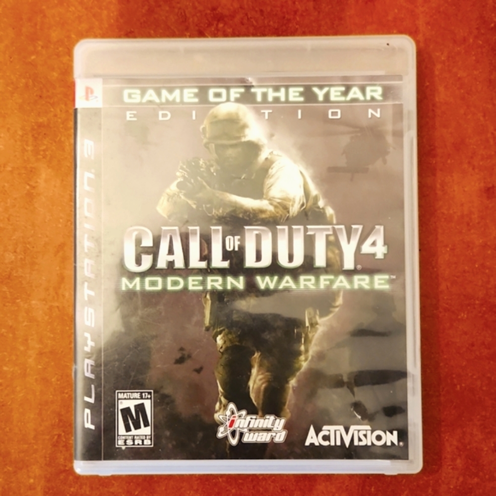 PS3 Game Of The Year Edition Call Of Duty Modern Warfare Game
